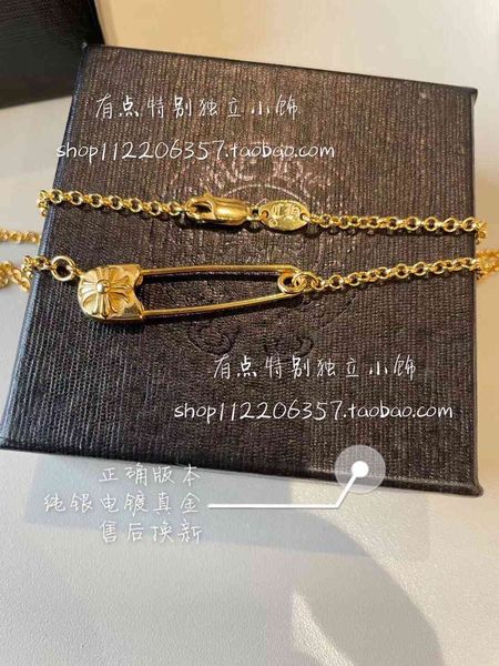 party favor chrome/hearts necklace chaochao brand croxin silver 925 sterling plated real gold pin five pointed star cros
party favor chrome/hearts necklace chaochao brand croxin silver 925 sterling plated real gold pin five pointed star cros