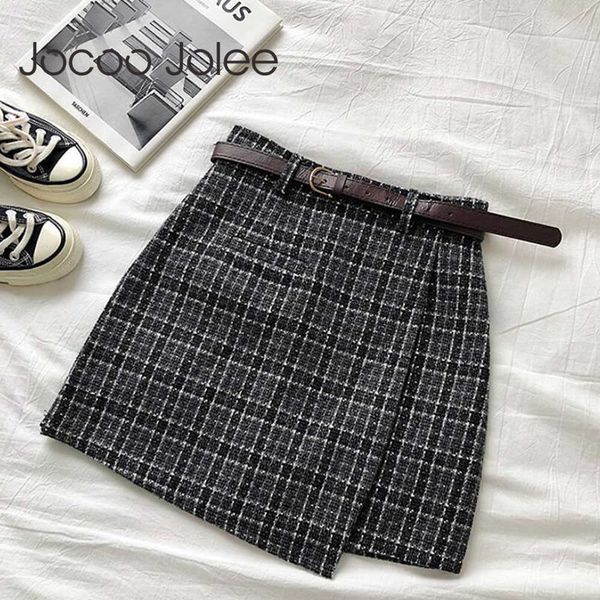 women korean irregular skirt women autumn spring vintage high waist a-line mini skirt harajuku elegant chic plaid skirt 210619, Black
women korean irregular skirt women autumn spring vintage high waist a-line mini skirt harajuku elegant chic plaid skirt 210619, Black