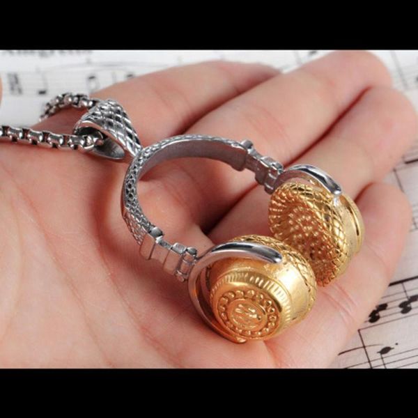 pendant necklaces style headset necklace men's 316l stainless steel gift 59mm*41mm, Silver
pendant necklaces style headset necklace men's 316l stainless steel gift 59mm*41mm, Silver