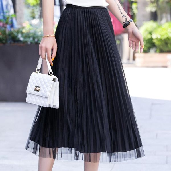 skirts women summer black pleated womens long fashion patchwork casual metallic skirt female streetwear
skirts women summer black pleated womens long fashion patchwork casual metallic skirt female streetwear