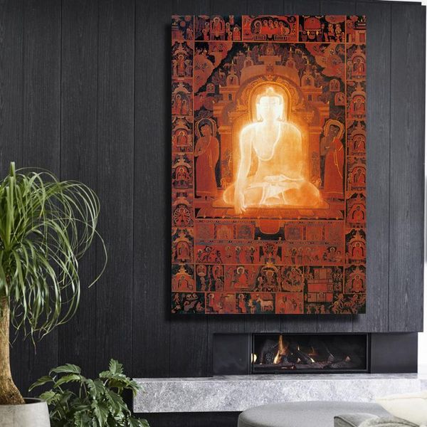 paintings buddha enlightenment canvas oil painting hd print religious wall art pictures for living room bedroom decoration poster no frame
paintings buddha enlightenment canvas oil painting hd print religious wall art pictures for living room bedroom decoration poster no frame