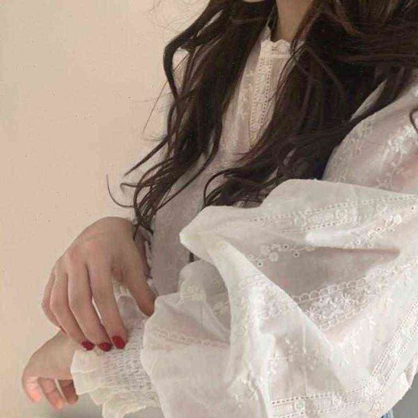women shirt blouses spring see through sheer mesh blouse long sleeve tee shirts white bloust o neck
women shirt blouses spring see through sheer mesh blouse long sleeve tee shirts white bloust o neck