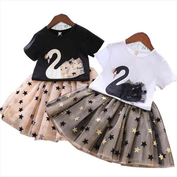 girls clothes sets children brand summer clothing fashion students t-shirt star dress 2pcs suit baby kids 2 3 4 5, White
girls clothes sets children brand summer clothing fashion students t-shirt star dress 2pcs suit baby kids 2 3 4 5, White