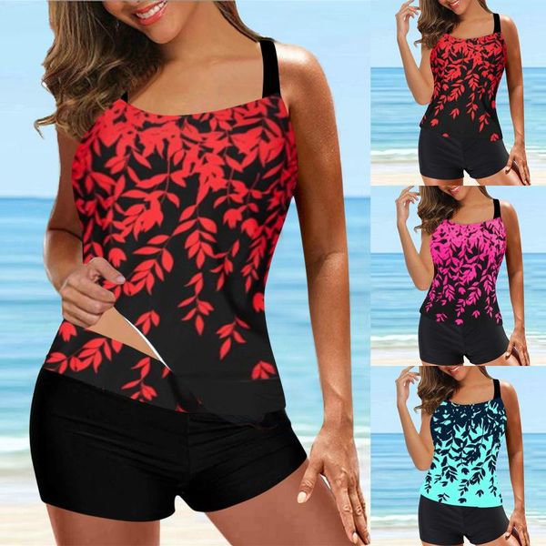 one-piece suits women's plus size swimsuit leaf print beach vacation style split sling
one-piece suits women's plus size swimsuit leaf print beach vacation style split sling