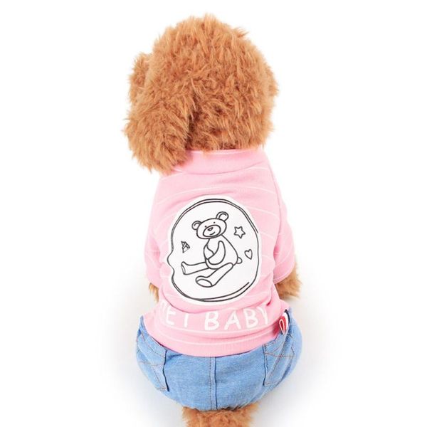 dog apparel fashion trendy pet clothes cute bear striped cotton jacket four legs shirt comfortable casual coat for spring summer
dog apparel fashion trendy pet clothes cute bear striped cotton jacket four legs shirt comfortable casual coat for spring summer
