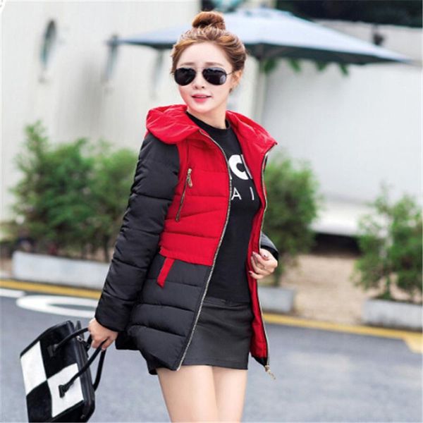 women's down & parkas nice women for winter jacket warm casual winter-clothing parka female long elegant coat clothing a118, Black
women's down & parkas nice women for winter jacket warm casual winter-clothing parka female long elegant coat clothing a118, Black