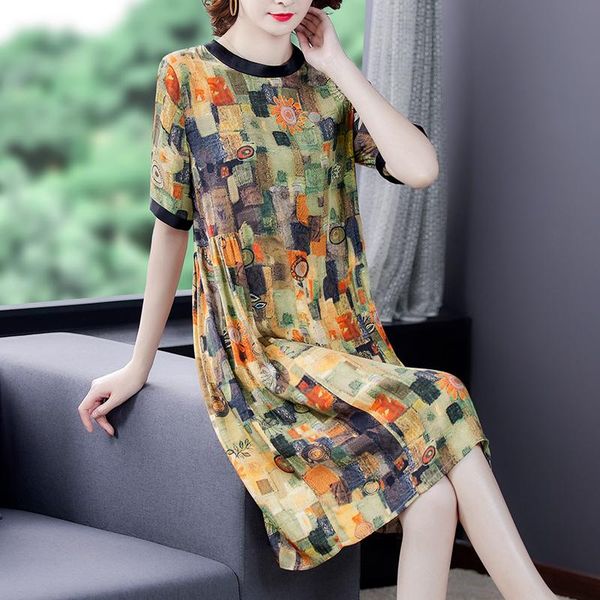 casual dresses summer vintage mulberry silk midi dress 2021 print 4xl plus size boho beach sundress elegant women bodycon party vestidos, Black;gray
casual dresses summer vintage mulberry silk midi dress 2021 print 4xl plus size boho beach sundress elegant women bodycon party vestidos, Black;gray
