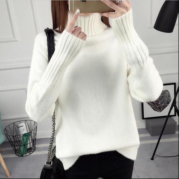 turtleneck sweater women autumn winter sweater solid kintted long sleeve pullovers sweater womens jumper pull femme river, White;black
turtleneck sweater women autumn winter sweater solid kintted long sleeve pullovers sweater womens jumper pull femme river, White;black