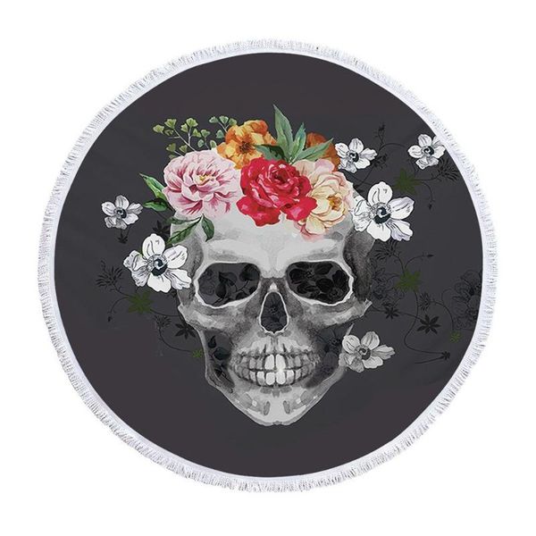 yoga mats 150x150cm muntifunction beach mat round floral skull printed tapestry towel fitness
yoga mats 150x150cm muntifunction beach mat round floral skull printed tapestry towel fitness