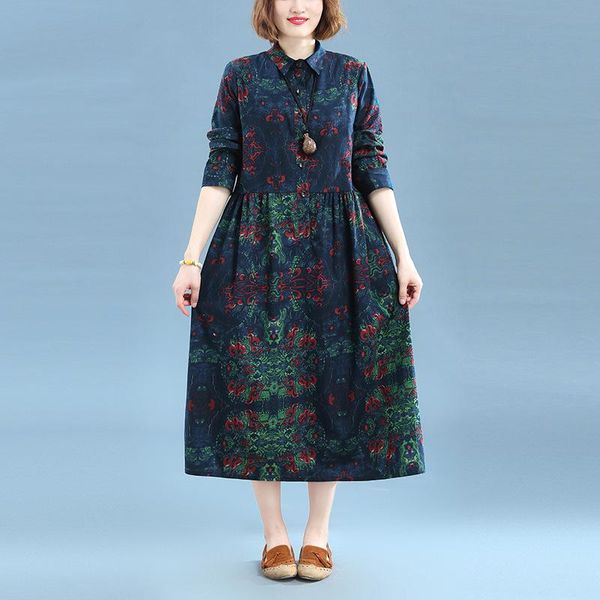 casual dresses 2021 fashion retro women's dress long sleeve single-breasted printing spring autumn ladies elegant vestidos, Black;gray
casual dresses 2021 fashion retro women's dress long sleeve single-breasted printing spring autumn ladies elegant vestidos, Black;gray