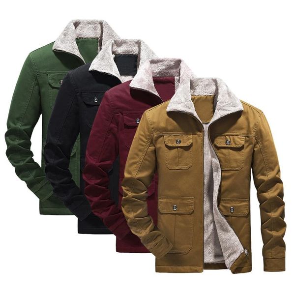 men's jackets plus velvet thick denim jacket men casual lapel cotton jeans fur collar warm winter mens and coats, Black;brown
men's jackets plus velvet thick denim jacket men casual lapel cotton jeans fur collar warm winter mens and coats, Black;brown