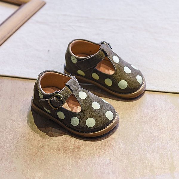 2021 spring infant shoes for girl suede leather soft comfortable round toe dots flat baby princess shoes t2112, Black
2021 spring infant shoes for girl suede leather soft comfortable round toe dots flat baby princess shoes t2112, Black