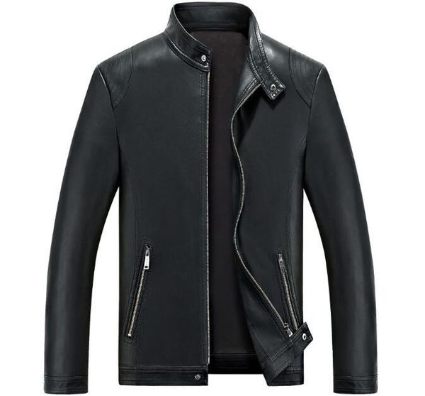 men's fur & faux m-3xl / winter fashion motorcycle stand collar slim pu leather jacket, Black
men's fur & faux m-3xl / winter fashion motorcycle stand collar slim pu leather jacket, Black