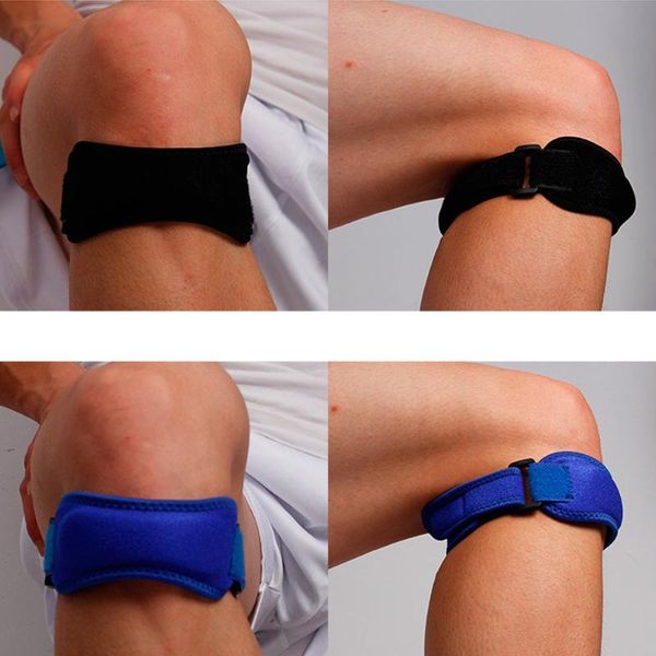 adjustable sport knee wrap protector gym patella tendon support brace strap band, Black;gray
adjustable sport knee wrap protector gym patella tendon support brace strap band, Black;gray