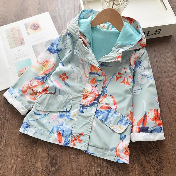 jackets 2021 autumn children's short jacket casual floral print hooded windbreaker, Blue;gray
jackets 2021 autumn children's short jacket casual floral print hooded windbreaker, Blue;gray