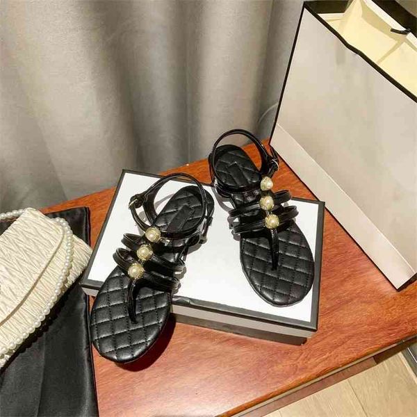 official website 70% off outlet small fragrance summer new roman pearl clip sandals simple buckle flat beach women's shoes, Black
official website 70% off outlet small fragrance summer new roman pearl clip sandals simple buckle flat beach women's shoes, Black