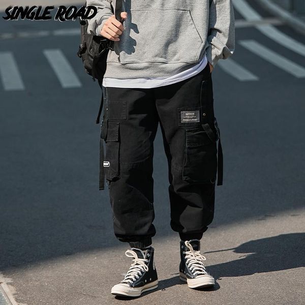 men's pants single mens cargo men 2021 multi pockets techwear joggers hip hop japanese streetwear trousers baggy for, Black
men's pants single mens cargo men 2021 multi pockets techwear joggers hip hop japanese streetwear trousers baggy for, Black