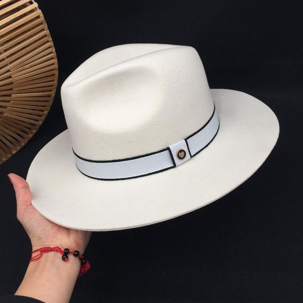 stingy brim hats white wool panama hat big socialite elegant female retro men&women for fedoras, Blue;gray
stingy brim hats white wool panama hat big socialite elegant female retro men&women for fedoras, Blue;gray