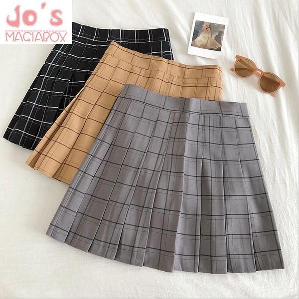 skirts casual korean women plaid empire mini pleated a-line skirt spring summer sweet kawaii students high waist above knee, Black
skirts casual korean women plaid empire mini pleated a-line skirt spring summer sweet kawaii students high waist above knee, Black