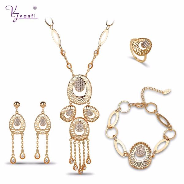 earrings & necklace fashion austrian crystal water drop gold color classic pendant wedding necklace&earrings&ring&bracelet jewelry sets, Silver
earrings & necklace fashion austrian crystal water drop gold color classic pendant wedding necklace&earrings&ring&bracelet jewelry sets, Silver