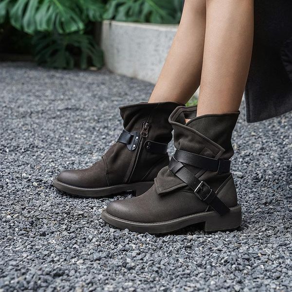 boots version of winter shoes children's british style women's korean all kinds cool short belt buckle, Black
boots version of winter shoes children's british style women's korean all kinds cool short belt buckle, Black