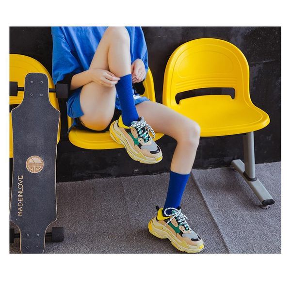 1 pair thin women's socks purple fashion college style color tube cotton socks breathable cute pile adu jllaqu, Black
1 pair thin women's socks purple fashion college style color tube cotton socks breathable cute pile adu jllaqu, Black