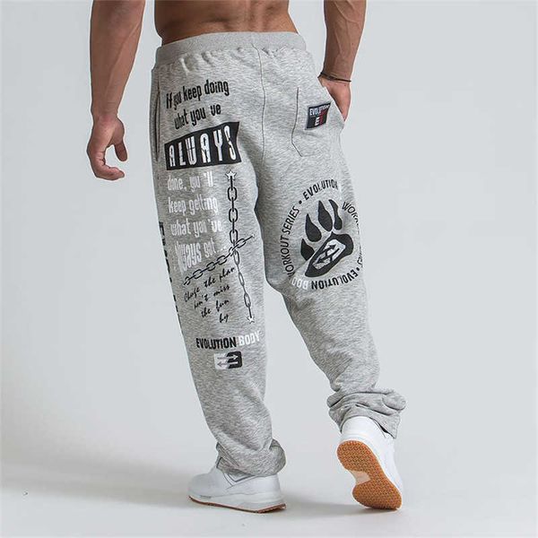 running jogging pants men cotton soft bodybuilding joggers sweatpants harem long trousers gym fitness sport training pants 211006, Black;white
running jogging pants men cotton soft bodybuilding joggers sweatpants harem long trousers gym fitness sport training pants 211006, Black;white