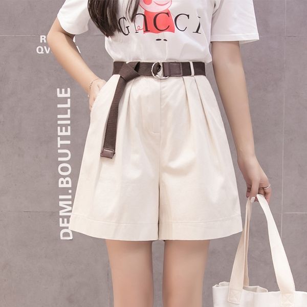 5xl plus size women summer shorts with belt fashion casual streetwear cargo feminino bf style army green short femme 210603, White;black
5xl plus size women summer shorts with belt fashion casual streetwear cargo feminino bf style army green short femme 210603, White;black