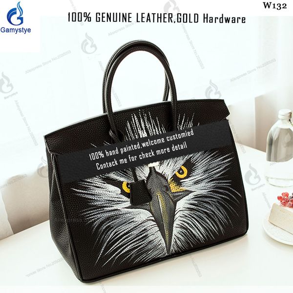 art custom draw bags luxury women genuine leather handbags ladies painted punk eagle head cow leather handmade womans bags, Black;red
art custom draw bags luxury women genuine leather handbags ladies painted punk eagle head cow leather handmade womans bags, Black;red
