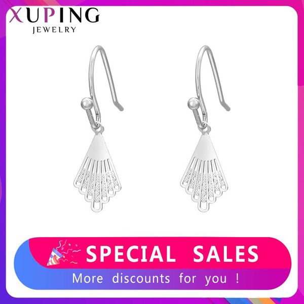 xuping drop style earrings popular design jewelry classic party birthday family gifts for women fashion 80450, Silver
xuping drop style earrings popular design jewelry classic party birthday family gifts for women fashion 80450, Silver