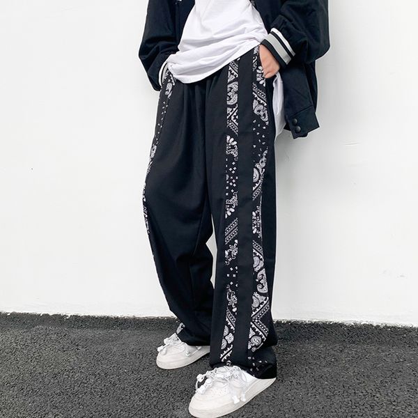 2021 new origianl caju impresso perna larga casuais com cordo tamanho e dos homens baggy streetwear em linha reta solto calas de mmj4, Black
2021 new origianl caju impresso perna larga casuais com cordo tamanho e dos homens baggy streetwear em linha reta solto calas de mmj4, Black