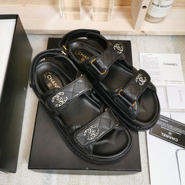 2021 spring/summer explosions ladies velcro sandals letters luxury designer shoes flat shoes cowhide classic beach shoes c3, Black
2021 spring/summer explosions ladies velcro sandals letters luxury designer shoes flat shoes cowhide classic beach shoes c3, Black