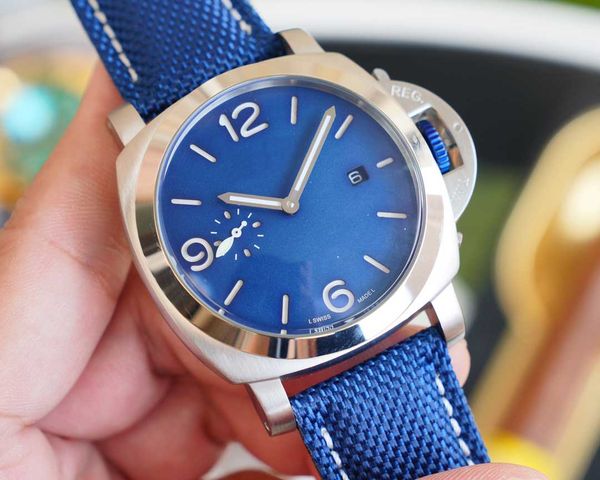luxury men watches automatic movement 45mm male leather band 316l stainless steel casual sport wristwatches, Slivery;brown
luxury men watches automatic movement 45mm male leather band 316l stainless steel casual sport wristwatches, Slivery;brown