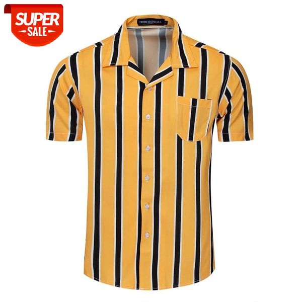 new 2021 summer denim casual striped shirts men's short sleeve shirt #u92y, White;black
new 2021 summer denim casual striped shirts men's short sleeve shirt #u92y, White;black