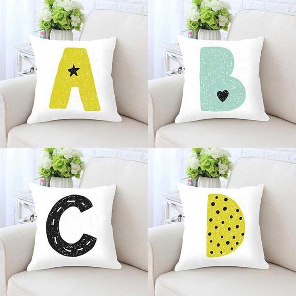 18" alphabet short plush pillow case fashion simple 26 english letter for home sofa seat car bedroom home decor cushion cover
18" alphabet short plush pillow case fashion simple 26 english letter for home sofa seat car bedroom home decor cushion cover