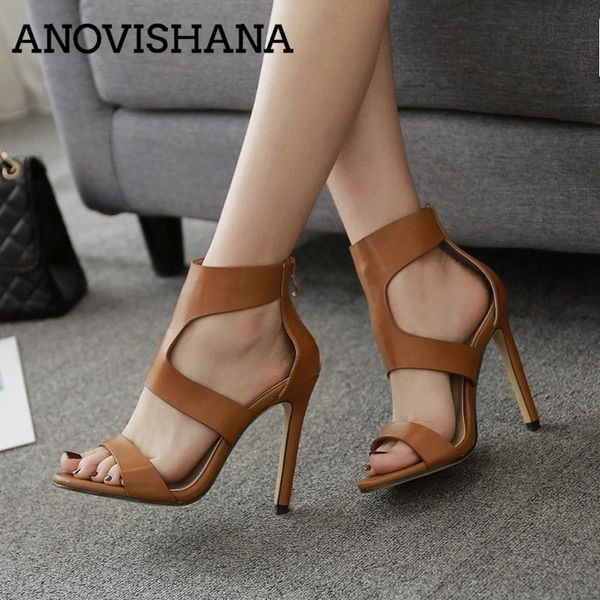 anovishana new arrive retro stiletto heels shoes spring autumn zipper peep toe hollow out sandals ladies shoes size 35-40 h234, Black
anovishana new arrive retro stiletto heels shoes spring autumn zipper peep toe hollow out sandals ladies shoes size 35-40 h234, Black