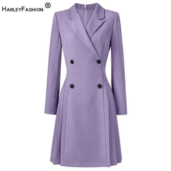 casual dresses women light purple double breasted pleated ol temperament dress loose sleeve mid-calf fit fashion spring autumn 2021, Black;gray
casual dresses women light purple double breasted pleated ol temperament dress loose sleeve mid-calf fit fashion spring autumn 2021, Black;gray