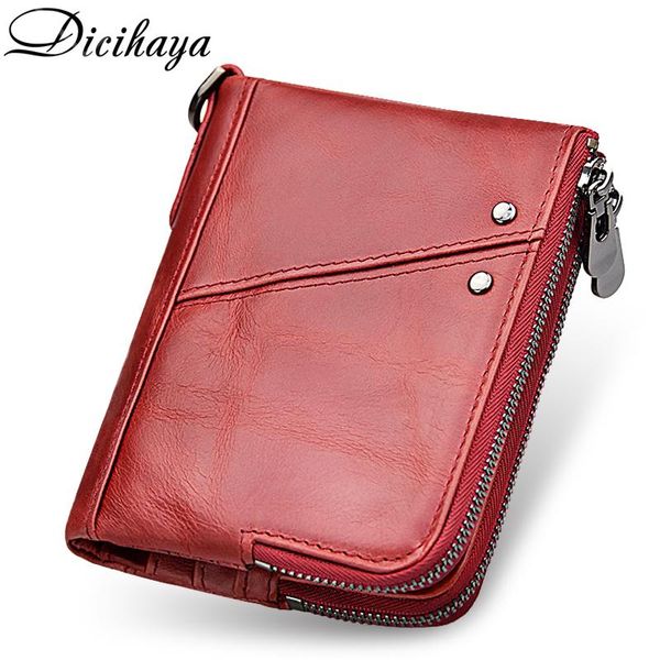 wallets dicihaya double zipper women genuine leather womens and purses coin purse female small portomonee rfid walet, Red;black
wallets dicihaya double zipper women genuine leather womens and purses coin purse female small portomonee rfid walet, Red;black