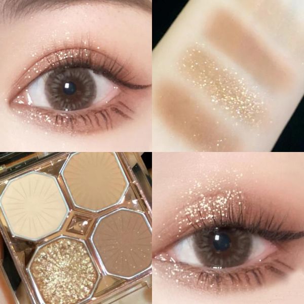 eye shadow 4 colors eyeshadow palette daily bright shiny earth tones matte pearl glitter waterproof long lasting makeup tslm1 
eye shadow 4 colors eyeshadow palette daily bright shiny earth tones matte pearl glitter waterproof long lasting makeup tslm1