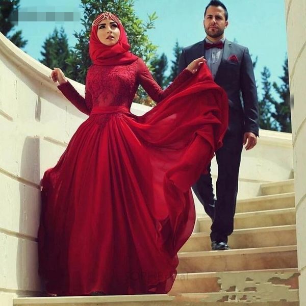 2021 dubai saudi arabic new arrival muslim evening dresses high neck a-line long sleeves chiffon formal islamic hijab long prom evening gown, Black;red
2021 dubai saudi arabic new arrival muslim evening dresses high neck a-line long sleeves chiffon formal islamic hijab long prom evening gown, Black;red