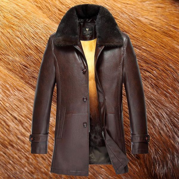 2018 autumn winter collar faux leather fur coat men warm thick long sleeve leather jacket fur coats1, Black
2018 autumn winter collar faux leather fur coat men warm thick long sleeve leather jacket fur coats1, Black