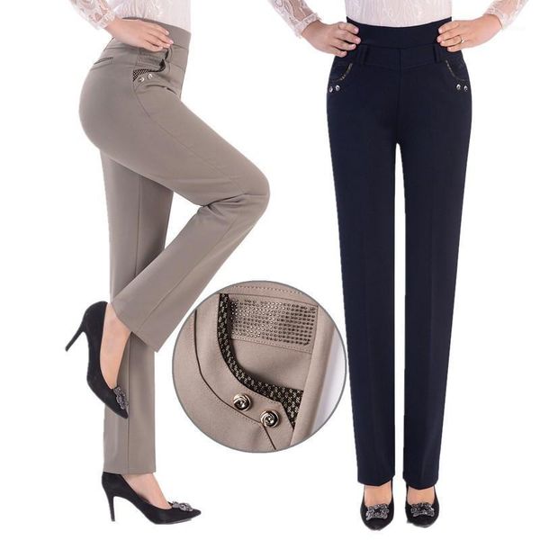 women's pants & capris spring summer trousers elastic high waist straight oversized middle-aged elderly casual plus size 28~37, Black;white
women's pants & capris spring summer trousers elastic high waist straight oversized middle-aged elderly casual plus size 28~37, Black;white