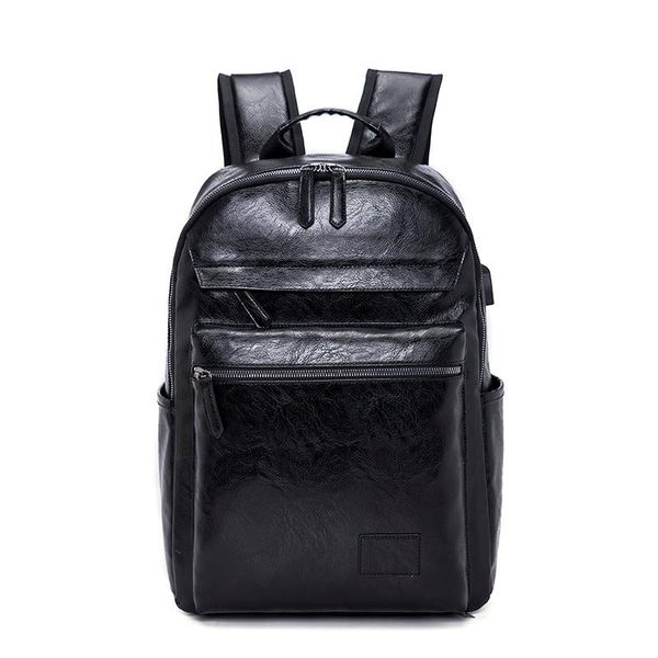 backpack mochila classic zipper men and women portable fashion retro pu bag light travel large capacity
backpack mochila classic zipper men and women portable fashion retro pu bag light travel large capacity