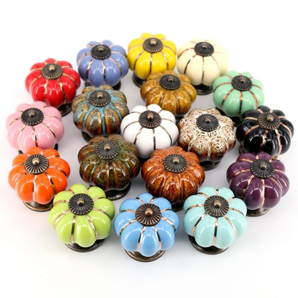 40mm pumpkin ceramic door knobs cabinet knobs and handles for furniture drawer cupboard kitchen pull handle
40mm pumpkin ceramic door knobs cabinet knobs and handles for furniture drawer cupboard kitchen pull handle