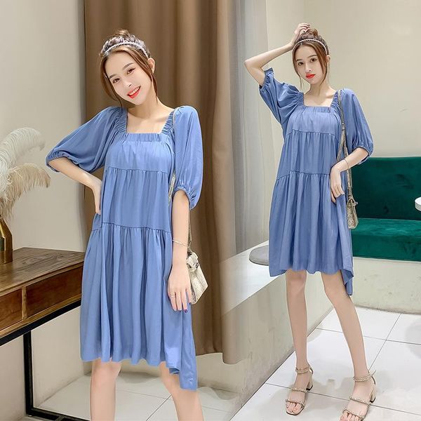 maternity dresses dress summer solid color a line short sleeve loose stylish for pregnant women pregnancy clothes, White
maternity dresses dress summer solid color a line short sleeve loose stylish for pregnant women pregnancy clothes, White