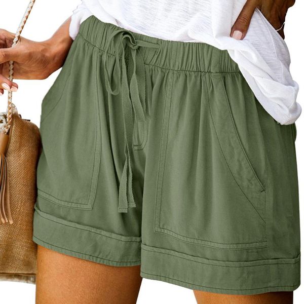 women's shorts women with pockets drawstring wide leg loose solid streetwear ladies summer casual beach elastic waist workout fashion, White;black
women's shorts women with pockets drawstring wide leg loose solid streetwear ladies summer casual beach elastic waist workout fashion, White;black