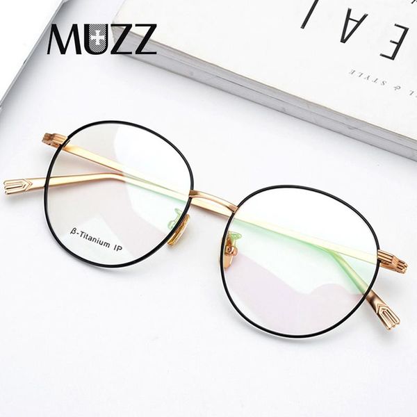 fashion sunglasses frames pure titanium glasses frame men vintage round myopia optical prescription eyeglasses women female retro korean eye, Black
fashion sunglasses frames pure titanium glasses frame men vintage round myopia optical prescription eyeglasses women female retro korean eye, Black