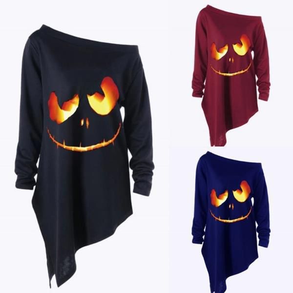 halloween pumpkin print plus size ladies long sleeve t-shirt ladies comfortable loose party holiday show long sleeve, White
halloween pumpkin print plus size ladies long sleeve t-shirt ladies comfortable loose party holiday show long sleeve, White