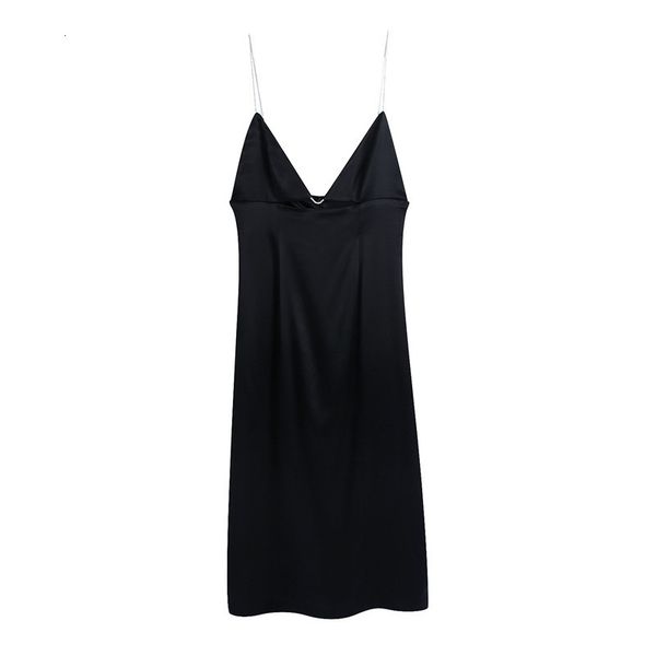 2021 new fashion v-neck spaghetti strap midi women vintage backless split hem female es mujer swvy, Black;gray
2021 new fashion v-neck spaghetti strap midi women vintage backless split hem female es mujer swvy, Black;gray