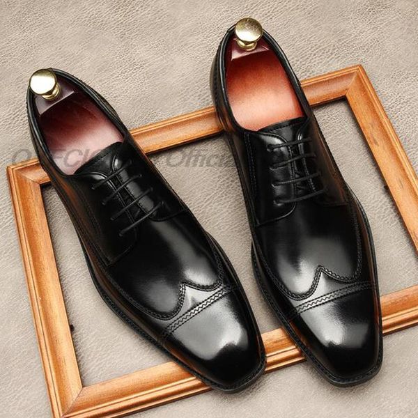 men genuine cow leather brogue wedding business mens square head dress shoes black brown oxford shoes for mens formal shoes
men genuine cow leather brogue wedding business mens square head dress shoes black brown oxford shoes for mens formal shoes